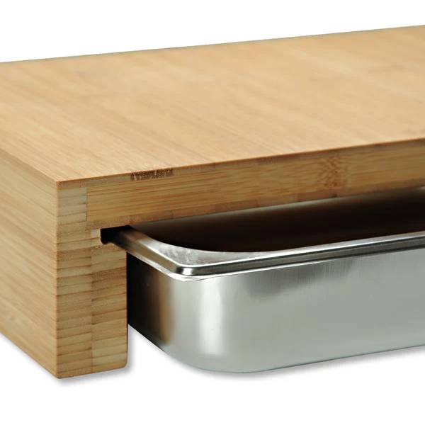 Schneidebrett Arege 2-teilig - Bambus - Beige - Image 5
