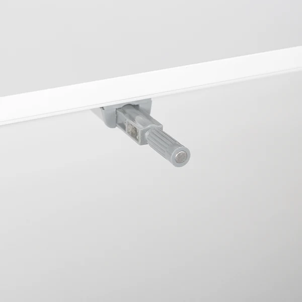 Schreibtisch LINDHOLM 2 Schubladen - Weiß / Eiche - Image 13