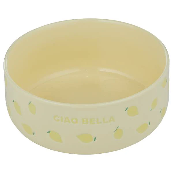 Schüssel GOOD VIBES Ciao Bella - Porzellan - Pastellgelb - Image 4