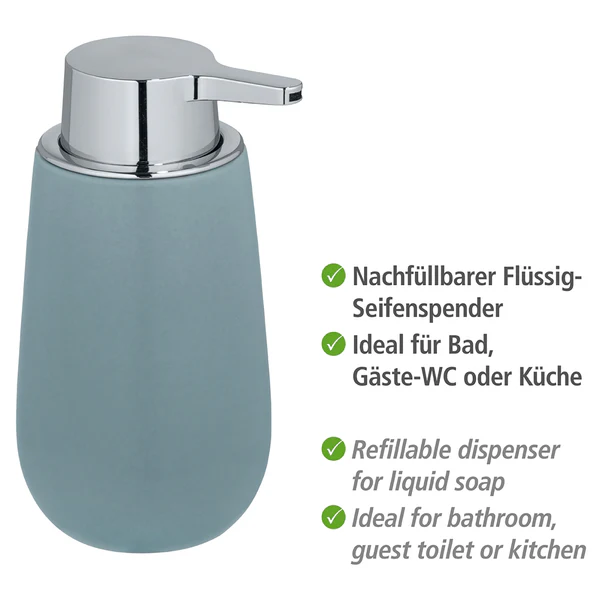 Seifenspender Badi - Keramik - Blaugrau - Image 5