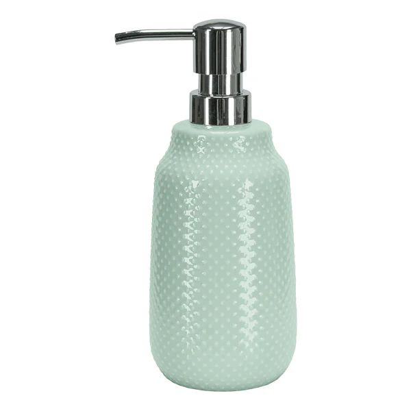Seifenspender Dotty - Steinzeug - Mint