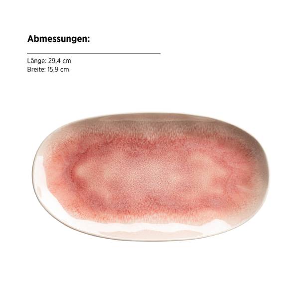 Servierplatten Frozen 3-teilig - Keramik - Pink - Image 7