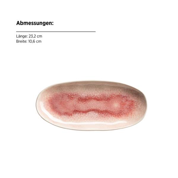 Servierplatten Frozen 3-teilig - Keramik - Pink - Image 8