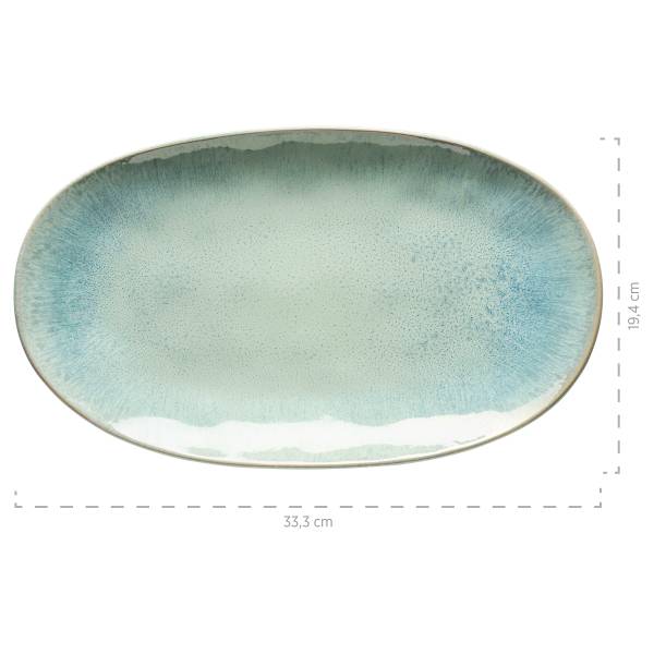 Servierplatten Sosna 3-teilig - Steinzeug - Grün - Image 4