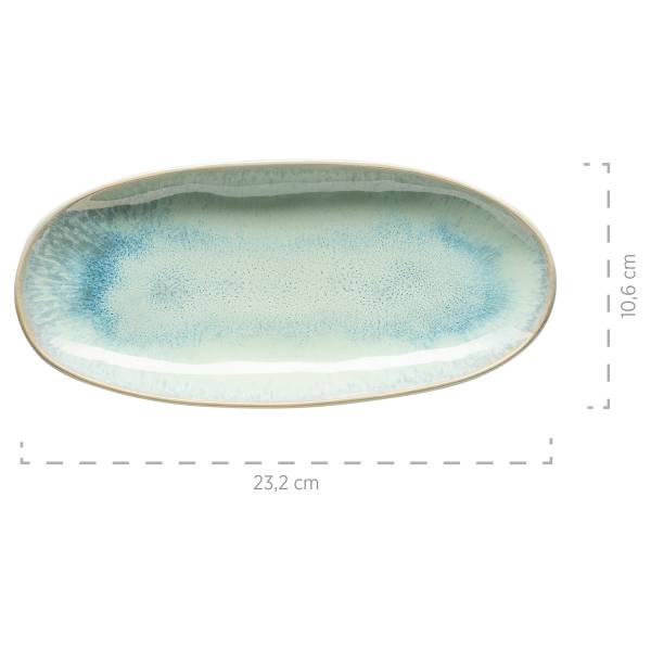Servierplatten Sosna 3-teilig - Steinzeug - Grün - Image 6