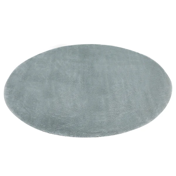 Shaggy Lambskin II - Polyester - Lichtgrau - Durchmesser: 120 cm - Image 6