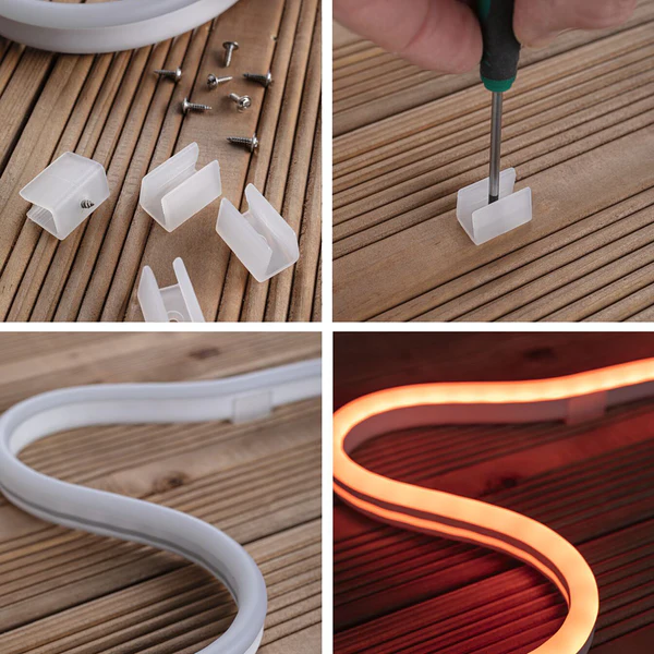 SimpLED Outdoor Strips 3m - Polycarbonat - Weiß - Image 6