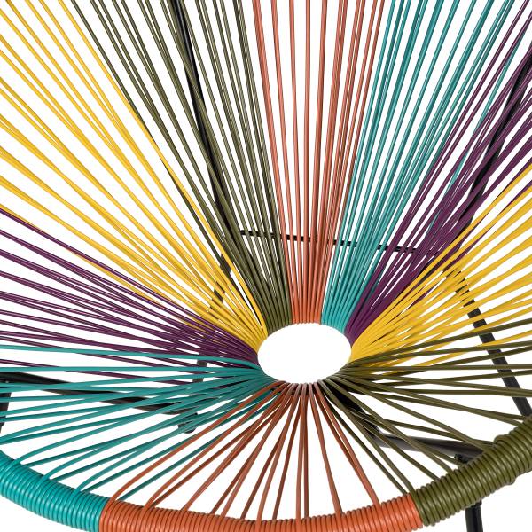 Sitzgruppe Copacabana 3-teilig - Stahl / Polyrattan - Multicolor - Image 11