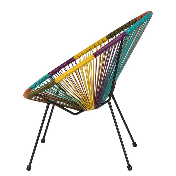 Sitzgruppe Copacabana 3-teilig - Stahl / Polyrattan - Multicolor - Image 6