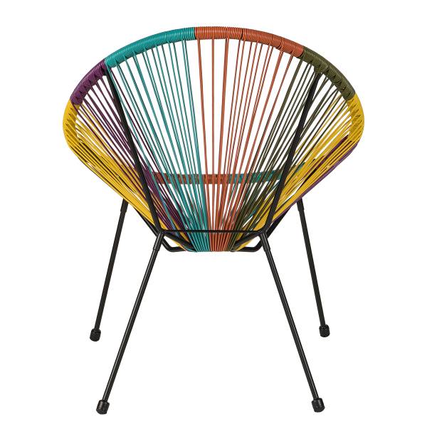 Sitzgruppe Copacabana 3-teilig - Stahl / Polyrattan - Multicolor - Image 7