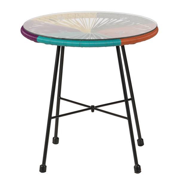 Sitzgruppe Copacabana 3-teilig - Stahl / Polyrattan - Multicolor - Image 8