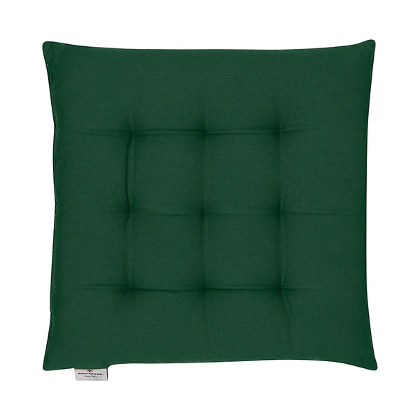 Sitzkissen T-Dove in tanne 40x40cm - Grün - Baumwollstoff - 40 x 40 cm