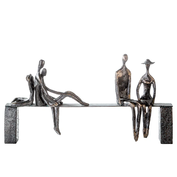 Skulptur Leisure - Aluminium - Bronze