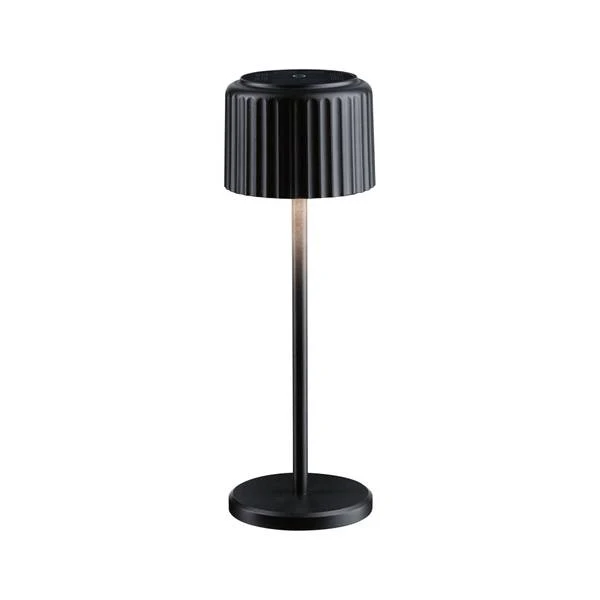 Solar-Tischleuchte Else - Aluminium - 1-flammig - Schwarz - Image 5