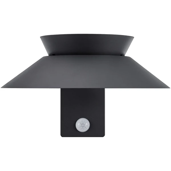 Solar-Wandleuchte Justina - Aluminium - 1-flammig - Grau - Image 4