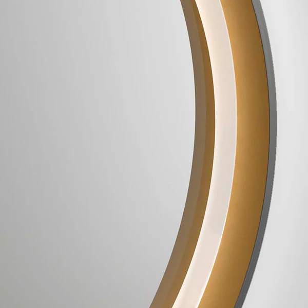 Spiegel Golden - Inklusive Beleuchtung - Schwarz / Gold - Mit Beleuchtung - Image 7