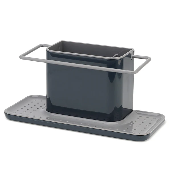 Spülbecken-Organizer Caddy - Kunststoff - Dunkelgrau