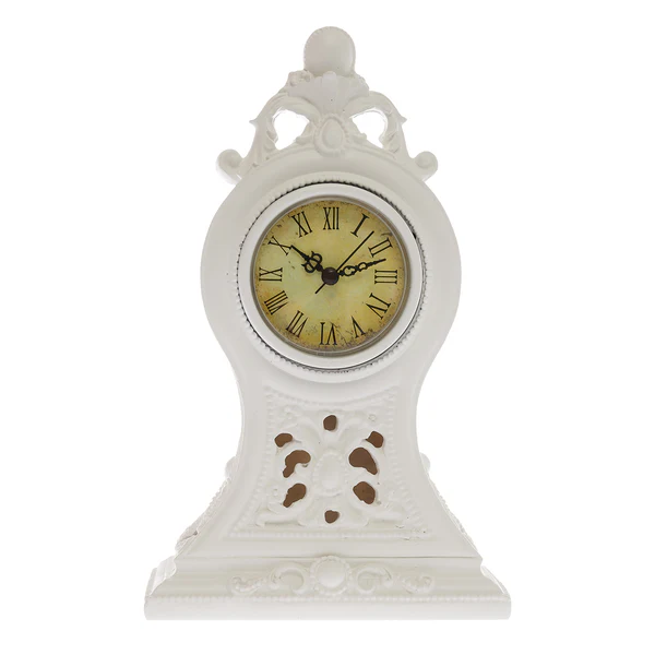 Standuhr Tinka - Quarz - Weiß