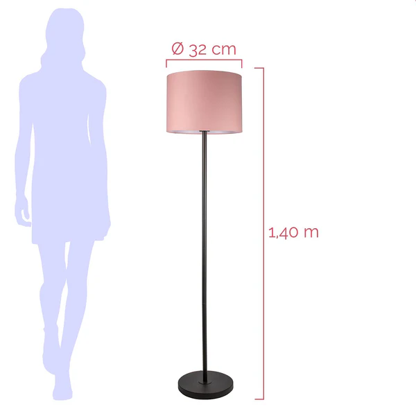 Stehleuchte Grand Reverie - Webstoff / Eisen - 1-flammig - Image 8