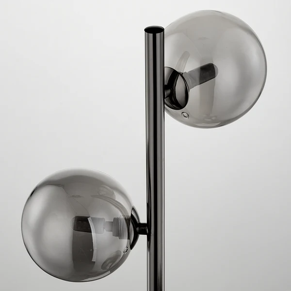 Stehleuchte KJUL - Metall Grau glänzend / Rauchglas - Image 12