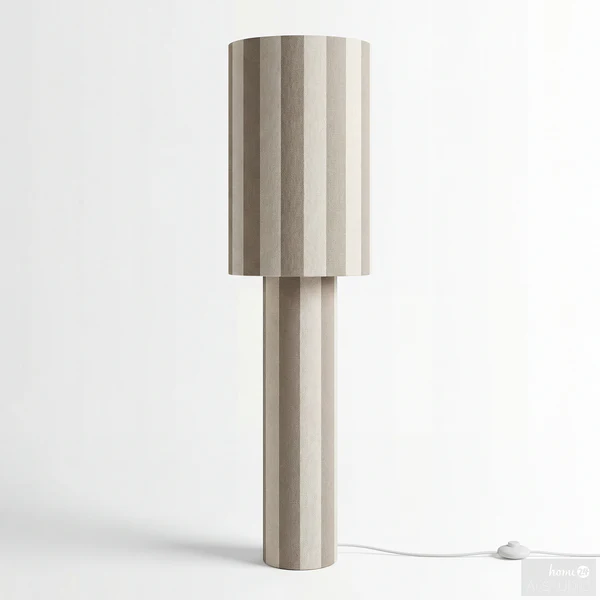 Stehleuchte NUVIO - Eisen / Textil - 1-flammig - Beige - Image 6