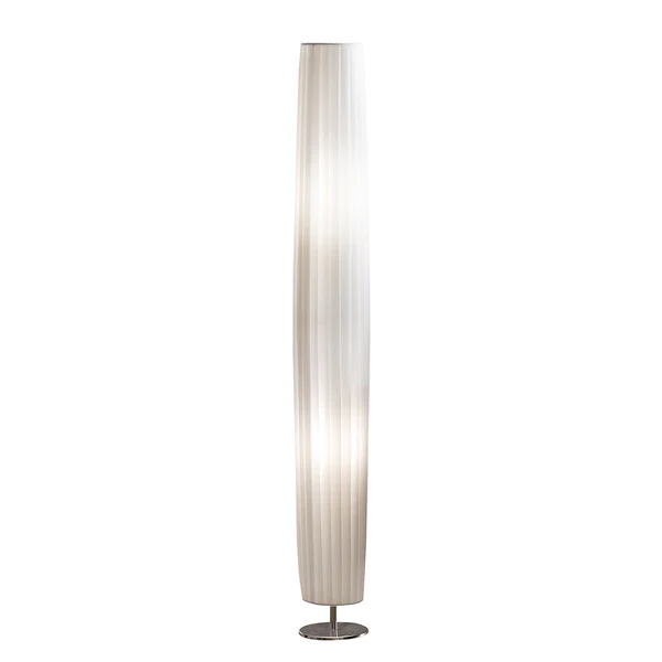 Stehleuchte Relva II - Polyester PVC / Edelstahl - 2-flammig