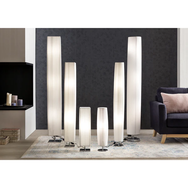 Stehleuchte Relva II - Polyester PVC / Edelstahl - 2-flammig - Image 3