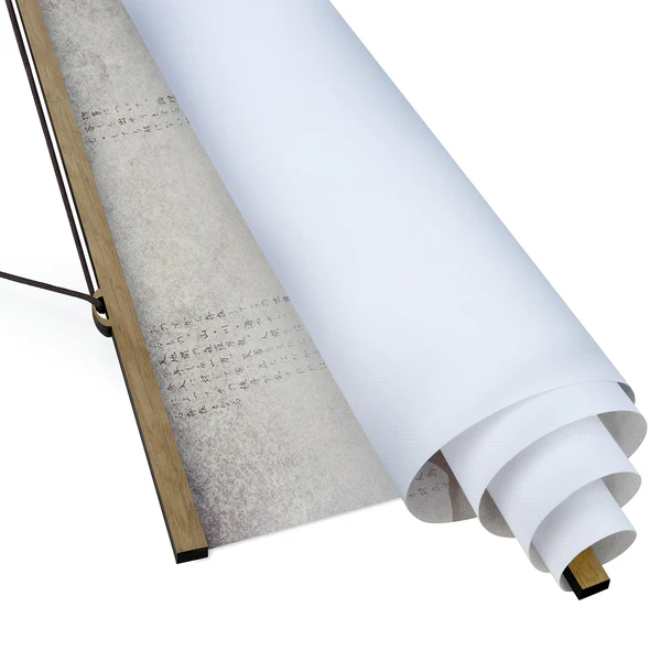Stoffbild  Japanische Stille I - Textil; Massivholz (Holzart) - Beige - 100cm x 100cm x 0,3cm - 100 x 100 cm - Image 6