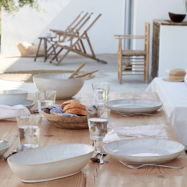 Tafelservice Eivissa 12-teilig Typ B - Keramik - Beige - Image 3