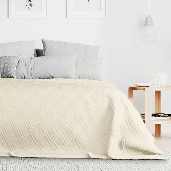 Tagesdecke Helia - Polyester - Beige - 260 x 280 cm - Image 2