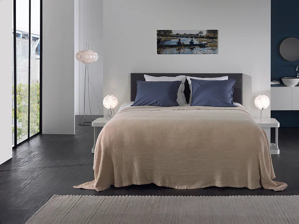 Tagesdecke Ica - Baumwolle - Beige - 260 x 180 cm - Image 2