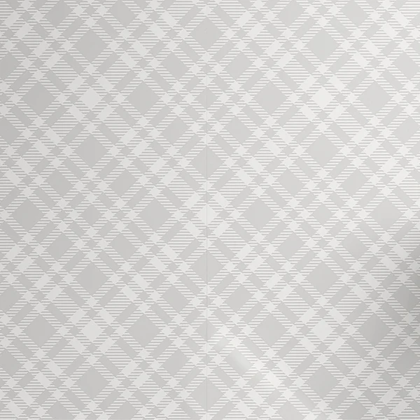 Tapete Neutral Color - PVC - Weiß / Hellgrau - Höhe: 180 cm