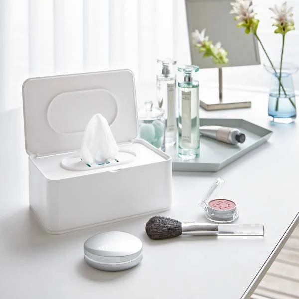 Taschentuchbox Smart - Weiß - Polyethylen - 19 x 8 x 12 cm - Image 2