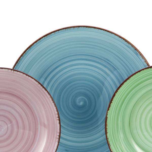 Tellerset Samba 12-teilig - Porzellan - Image 6