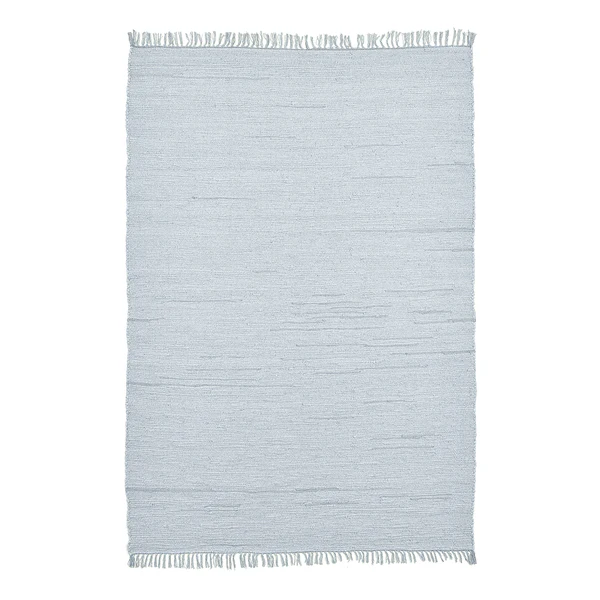 Teppich Happy Cotton - Baumwolle - Grau - 60 x 120 cm
