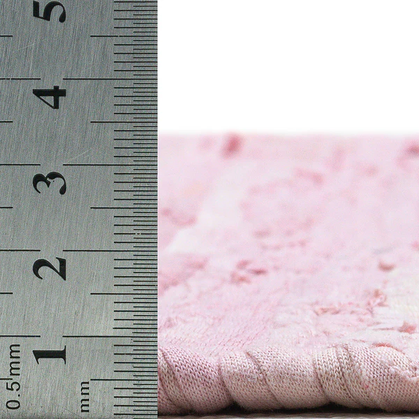 Teppich Happy Cotton - Baumwolle - Rosa - 90 x 160 cm - Image 6