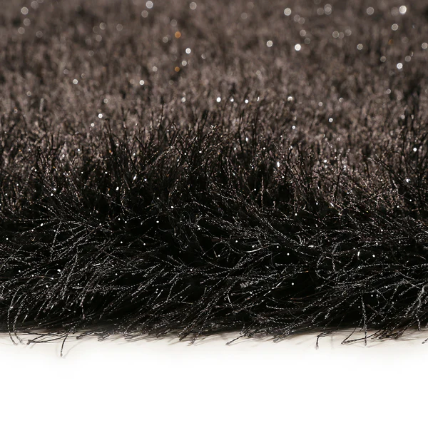 Teppich Shiny Touch II - Polyester - Anthrazit - 80 x 150 cm - Image 7