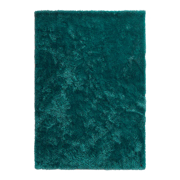 Teppich Soft Square - Türkis - Maße: 50 x 80 cm