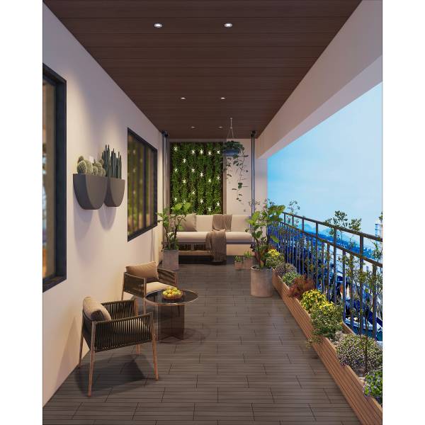 Terrassenfliese Thish 6er-Set - Kaffeebraun - Image 3