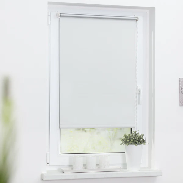 Thermo-Rollo Spotswood I - Webstoff - Weiß - 80 x 150 cm - Image 2