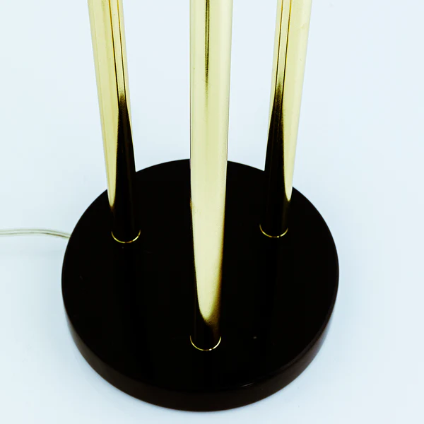 Tischleuchte Al Capone - Glas / Stahl - 3-flammig - Image 6