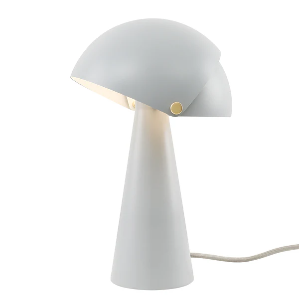 Tischleuchte Align - Stahl / PVC - 1-flammig - Grau - Image 5