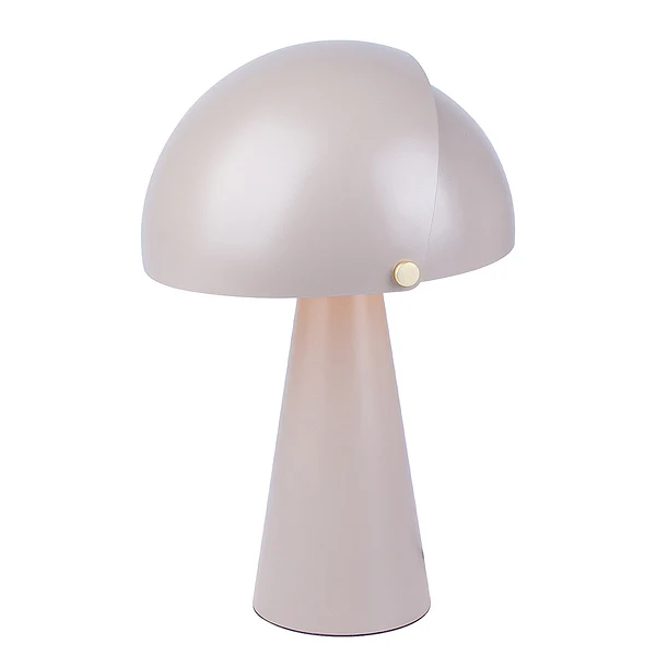 Tischleuchte Align - Stahl / PVC - 1-flammig - Hellbraun - Image 4