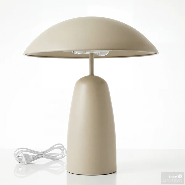 Tischleuchte Belya - Eisen - Beige - Image 7