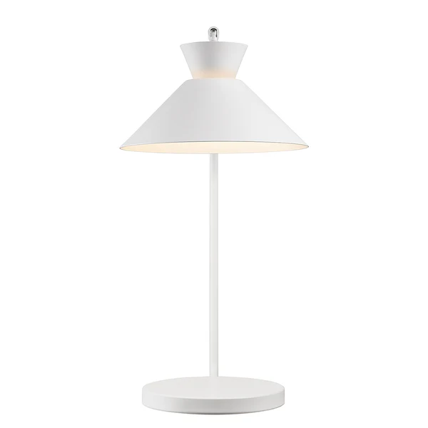 Tischleuchte Dial - Aluminium - 1-flammig - Weiß - Image 4