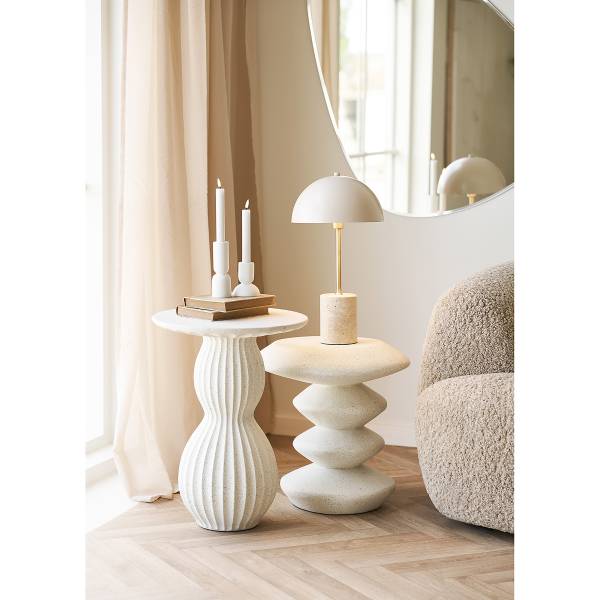 Tischleuchte Eliaf - Marmor / Stahl - Marble - Image 4
