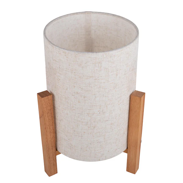 Tischleuchte Matilda - Mischgewebe - Beige - 1-flammig - Höhe: 32 cm - Image 6