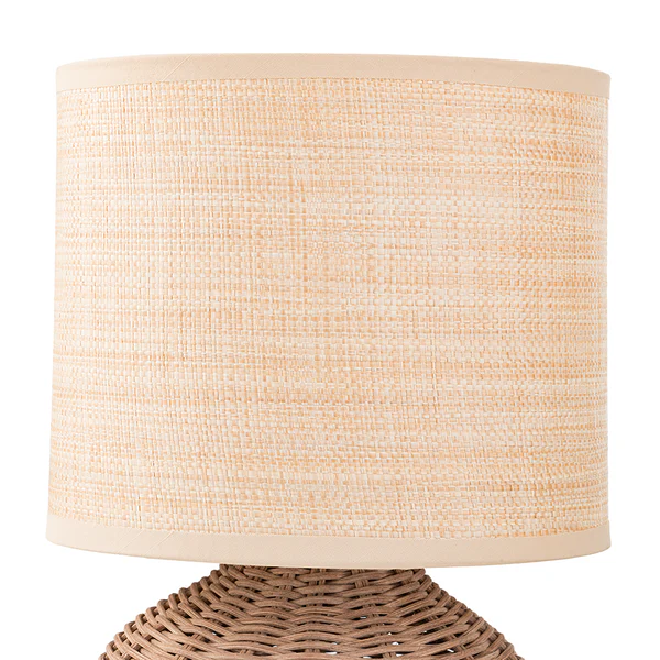 Tischleuchte Rauma III - Rattan - 1-flammig - Braun - Image 5