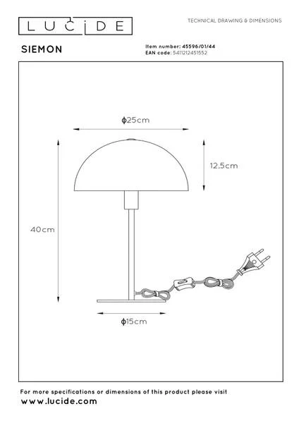 Tischleuchte Siemon - Stahl - Gelb - Image 11