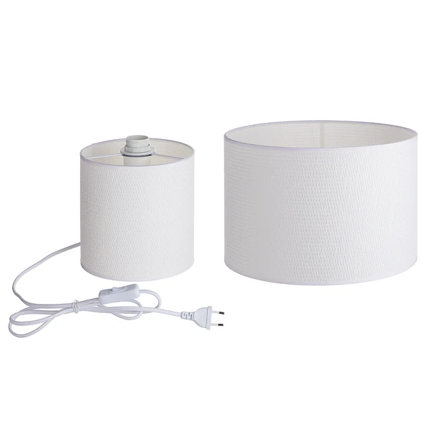 Tischleuchte WHITE WEST - Eisen / Textil - 1-flammig - Image 12